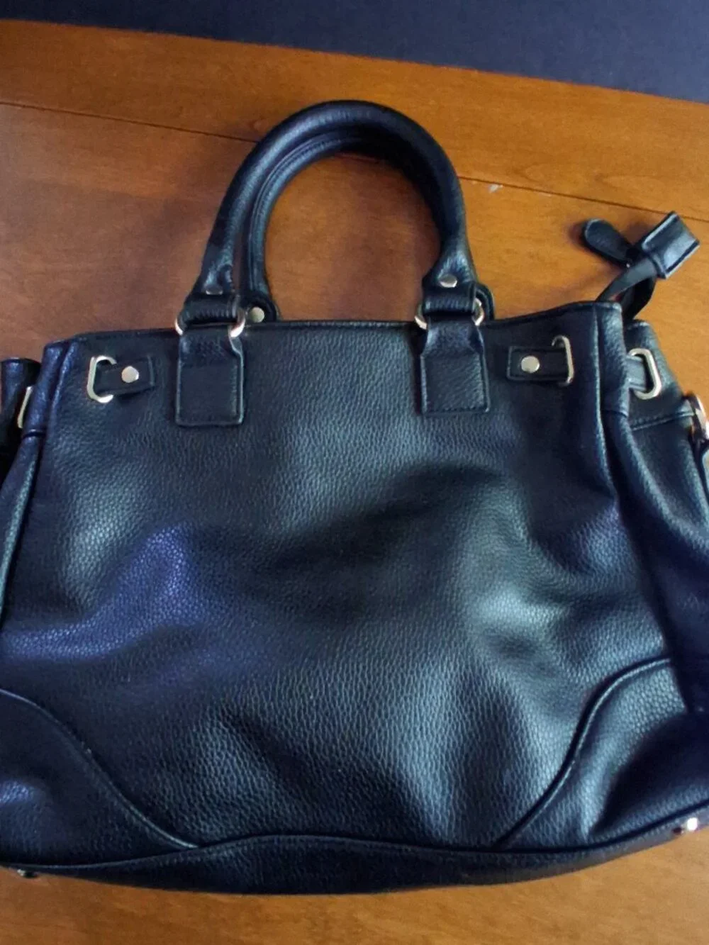 Bradford Exchange Alfred Durante Leopard Faux Fur & Leather Satchel Handbag